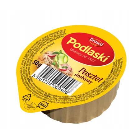 Podlaski pasztet drobiowy Drosed 50 g x 20 szt KARTON