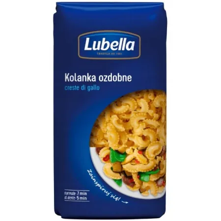 Lubella Makaron Kolanka ozdobne 400 g
