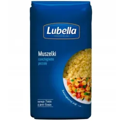 Lubella makaron muszelki 400 g.