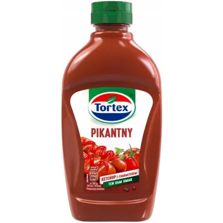 TORTEX KETCHUP pikantny 470g