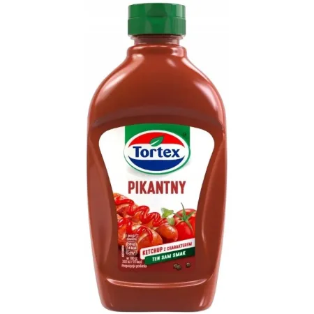 TORTEX KETCHUP pikantny 470g