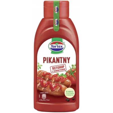 TORTEX KETCHUP pikantny 470g