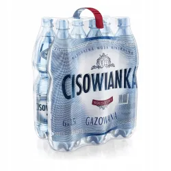 WODA CISOWIANKA 1,5 L GAZOWANA 6szt/op