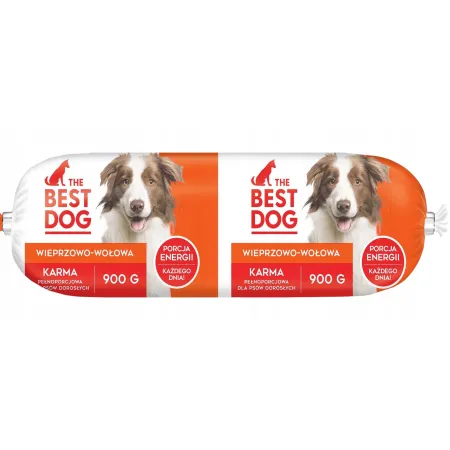 KARMA DLA PSA 0,9kg THE BEST DOG SOKOŁÓW 1x 900g
