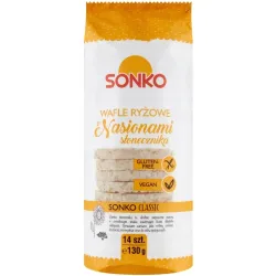Sonko wafle ryżowe z nasionami słonecznika 130g