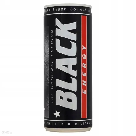 BLACK - energy drink 24x250ml