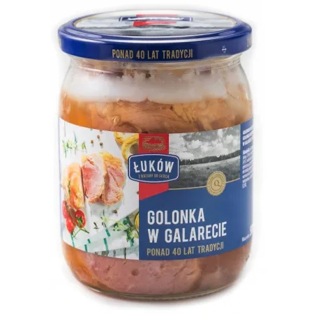 GOLONKA W GALARECIE ŁUKÓW słoik 6x 500g