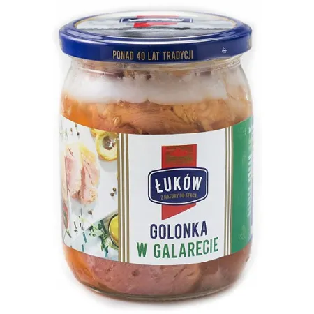 GOLONKA W GALARECIE ŁUKÓW słoik 6x 500g