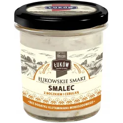 Smalec z boczkiem i cebulką 250g ŁUKÓW słoik