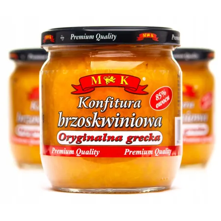 MK Konfitura brzoskwiniowa Grecja 446 g słoik