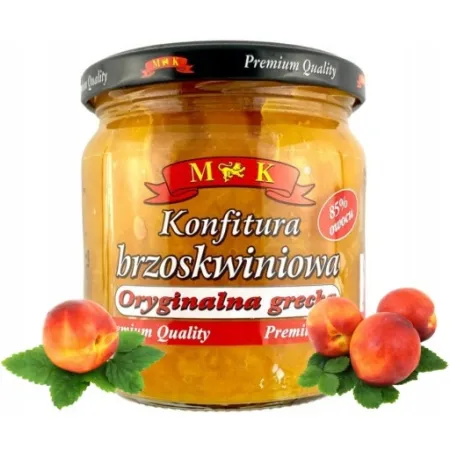 MK Konfitura brzoskwiniowa Grecja 446 g słoik
