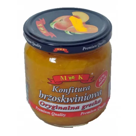 MK Konfitura brzoskwiniowa Grecja 446 g słoik