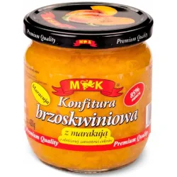 MK Konfitura brzoskwiniowa z marakują 420 g słoik