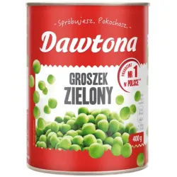 DAWTONA Groszek konserwowany 400 g