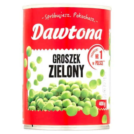 DAWTONA Groszek konserwowany 400 g