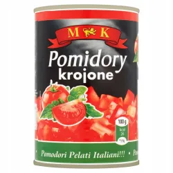 MK Pomidory KROJONE 400G MK