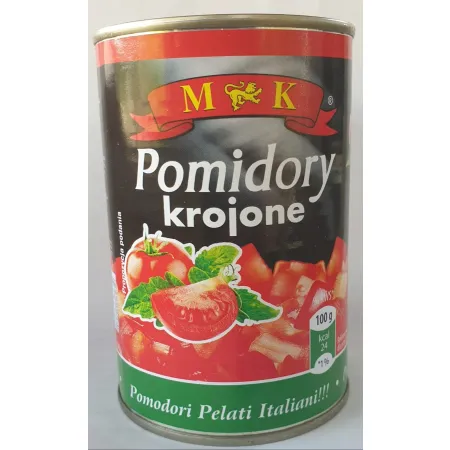 MK Pomidory KROJONE 400G MK