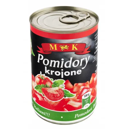 MK Pomidory KROJONE 400G MK