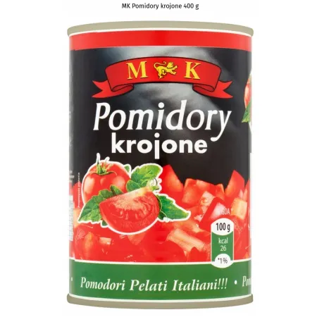 MK Pomidory KROJONE 400G MK