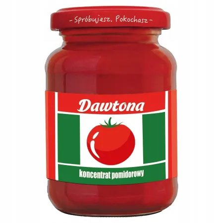 Dawtona Koncentrat pomidorowy 190g słoik