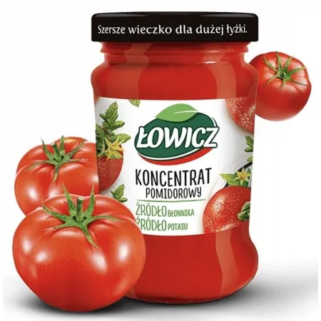 ŁOWICZ Koncentrat pomidorowy 190g słoik