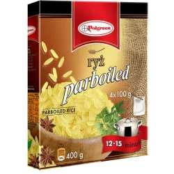 POLGREEN RYŻ PARBOILED KARTON 4x100g