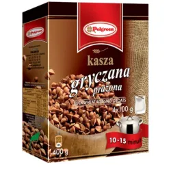 POLGREEN KASZA GRYCZANA PRAŻONA 4x100g