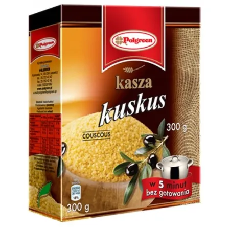 POLGREEN KASZA KUSKUS KARTON 300g