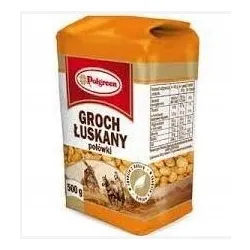 POLGREEN Groch ŁUSKANY Połówki 500 g