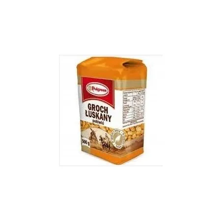 POLGREEN Groch ŁUSKANY Połówki 500 g