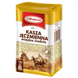 POLGREEN KASZA JĘCZMIENNA WIEJSKA ŚREDNIA 1kg