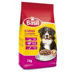 BASIL 3kg PIES SUCHA KARMA dla psa z drobiem DRÓB