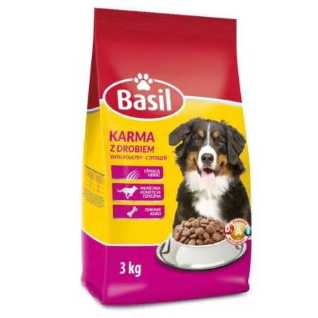 BASIL 3kg PIES SUCHA KARMA dla psa z drobiem DRÓB