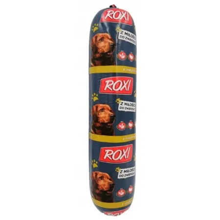 Kiełbasa ROXI dla dorosłych psów 1x900g z indykiem karma baton