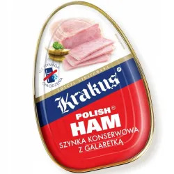 Szynka konserwowa z galaretką Krakus 455g