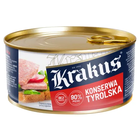Konserwa TYROLSKA 300 g Krakus 90% mięsa