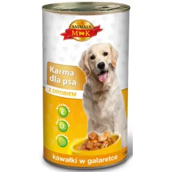 MK ANIMALS KARMA DLA PSA Z DROBIEM - PUSZKA 1240G DRÓB
