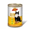 MK ANIMALS Karma dla kota z drobiem 415g kawałki w galaretce puszka