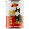 MK ANIMALS Karma dla kota z wołowina 415g kawałki w galaretce puszka
