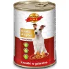 MK ANIMALS Karma dla psa z wołowiną 415g kawałki w galaretce puszka pies