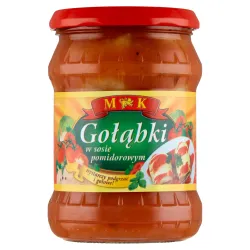 MK GOŁĄBKI W SOSIE POMIDOROWYM 500g gotowe danie słoik