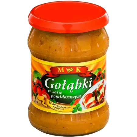 MK GOŁĄBKI W SOSIE POMIDOROWYM 500g gotowe danie słoik