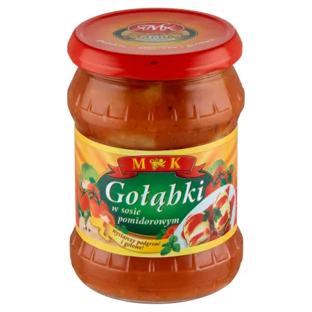 MK GOŁĄBKI W SOSIE POMIDOROWYM 500g gotowe danie słoik