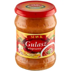 MK GULASZ WIEPRZOWY 500g gotowe danie słoik
