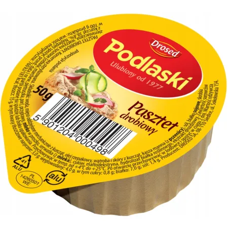 Podlaski pasztet drobiowy Drosed 50 g