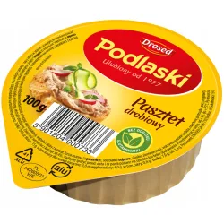 Podlaski pasztet drobiowy DROSED 100 g x 15 sztuk