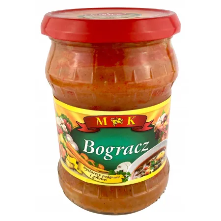 MK BOGRACZ 500g gotowe danie gulasz węgierski, zupa gulaszowa słoik