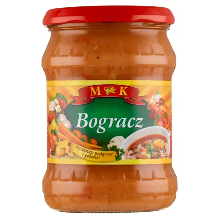MK BOGRACZ 500g gotowe danie gulasz węgierski, zupa gulaszowa słoik