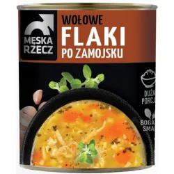 MĘSKA RZECZ FLAKI PO ZAMOJSKU danie gotowe 830g STOCZEK duża porcja