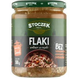 STOCZEK FLAKI WOŁOWE W ROSOLE 500g gotowe danie słoik